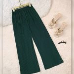 ️شلوار دامنی کمر کش ریلی عمده (پک 8 عددی)️