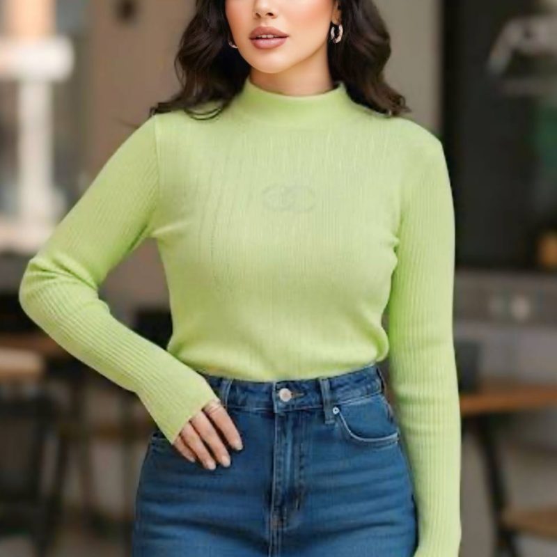 ️نیمتنه استین فینگری نگینی عمده (پک 5 عددی)️