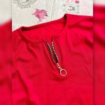 تیشرت نیم آستین نیم زیپ عمده (پک 7 عددی)️