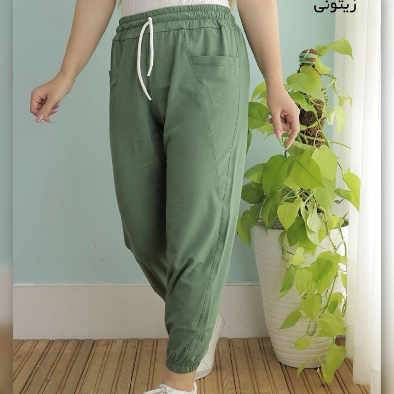 ️شلوار جاگر جیب طرح مثلثی عمده (پک 5 عددی)️