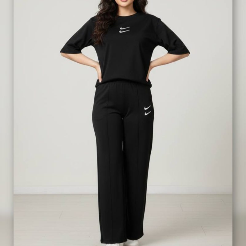 ️ست دبل نایک مشکی عمده (پک 4 عددی)️