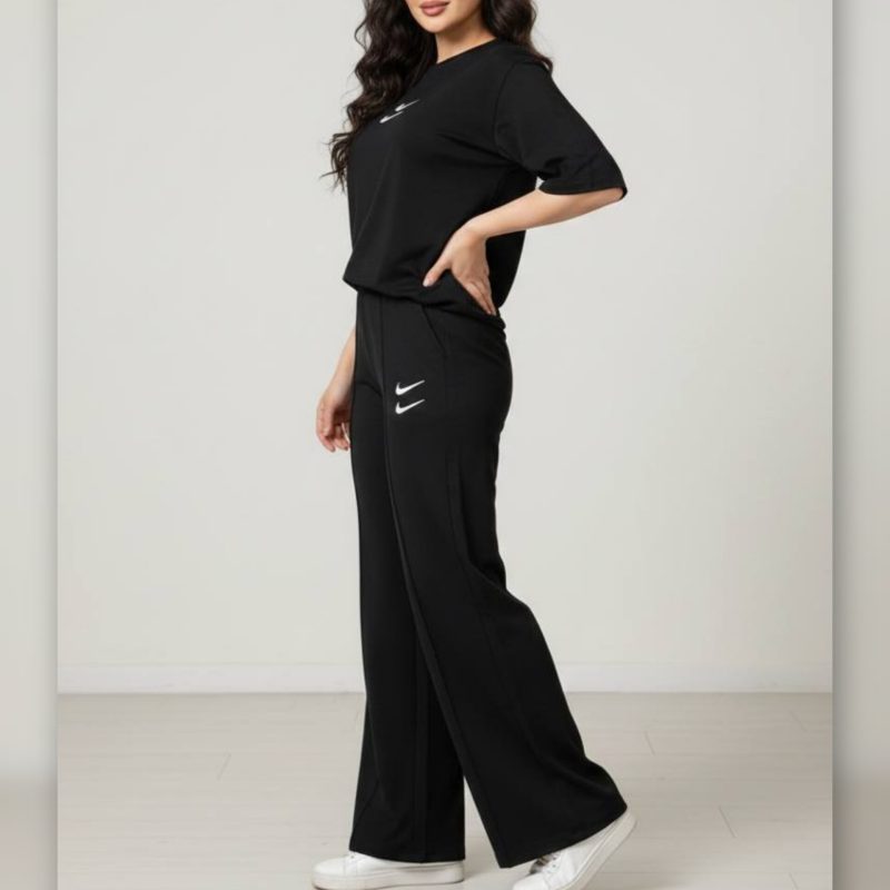 ️ست دبل نایک مشکی عمده (پک 4 عددی)️