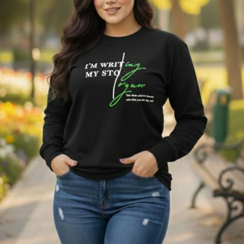 ️بلوز آستین دار چاپ دار عمده (پک 6 عددی)️