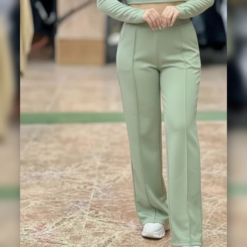 ️شلوار کتان خط اتو  عمده (پک 4 عددی)️
