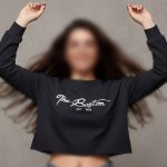 کراپ باکسی آستین بلند عمده (پک 6 عددی)