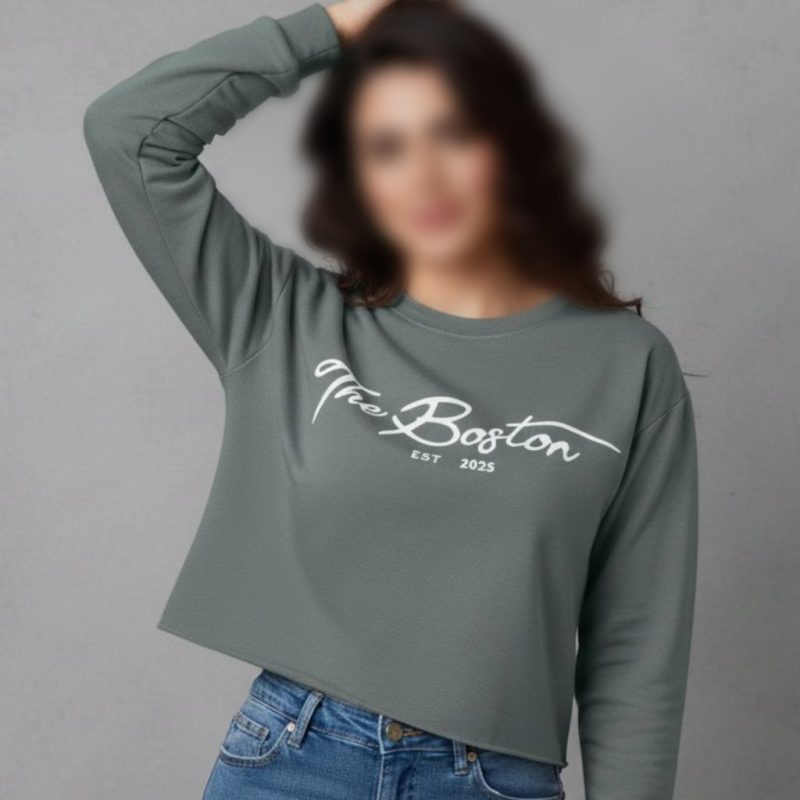 کراپ باکسی آستین بلند عمده (پک 6 عددی)