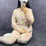 ️ست بلوز و شلوار تدی استیکری عمده (پک 6 عددی)