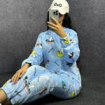 ️ست بلوز و شلوار تدی استیکری عمده (پک 6 عددی)