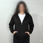 ️سوییشرت کلاهدار جلو زیپ عمده (پک 6 عددی)