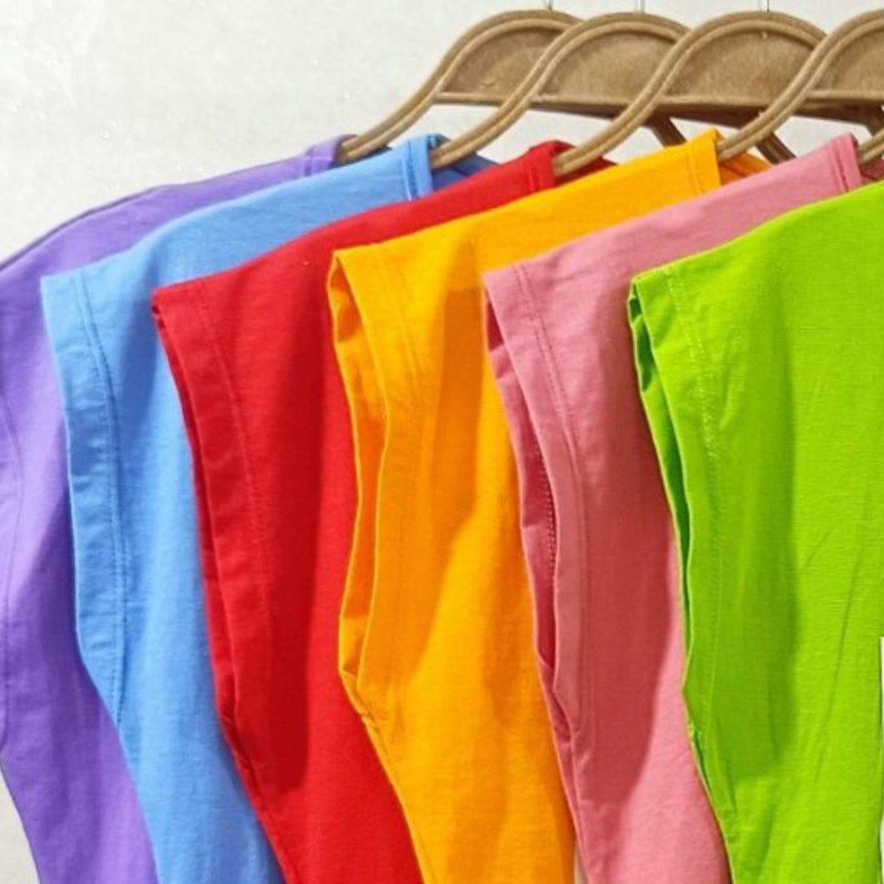 ️تیشرت استین سرخود چاپ Ready عمده (پک 6 عددی)