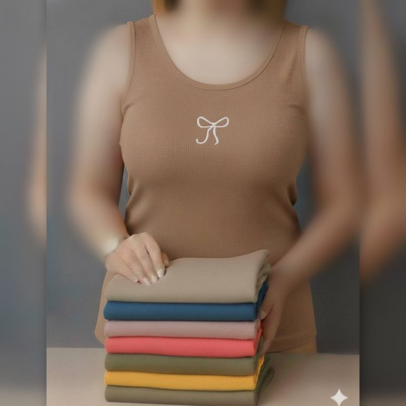 تاپ حلقه ای چاپ پاپیون عمده (پک 5 عددی)️