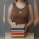 تاپ حلقه ای چاپ پاپیون عمده (پک 5 عددی)️