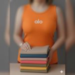 ️تاپ حلقه ای چاپ alo عمده (پک 5 عددی)️