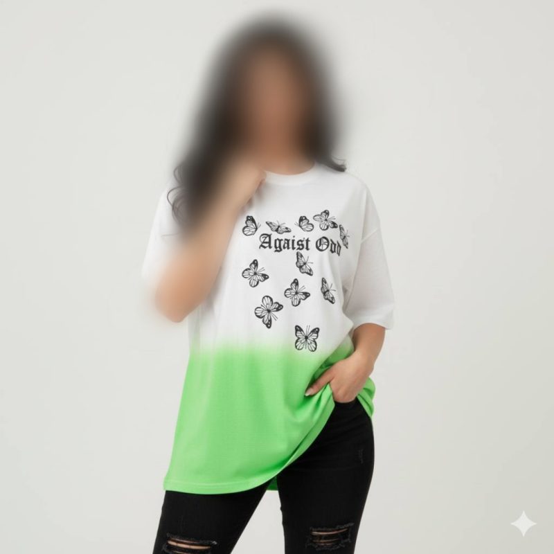 ️تونیک قواره دار چاپی عمده (پک 4 عددی)️