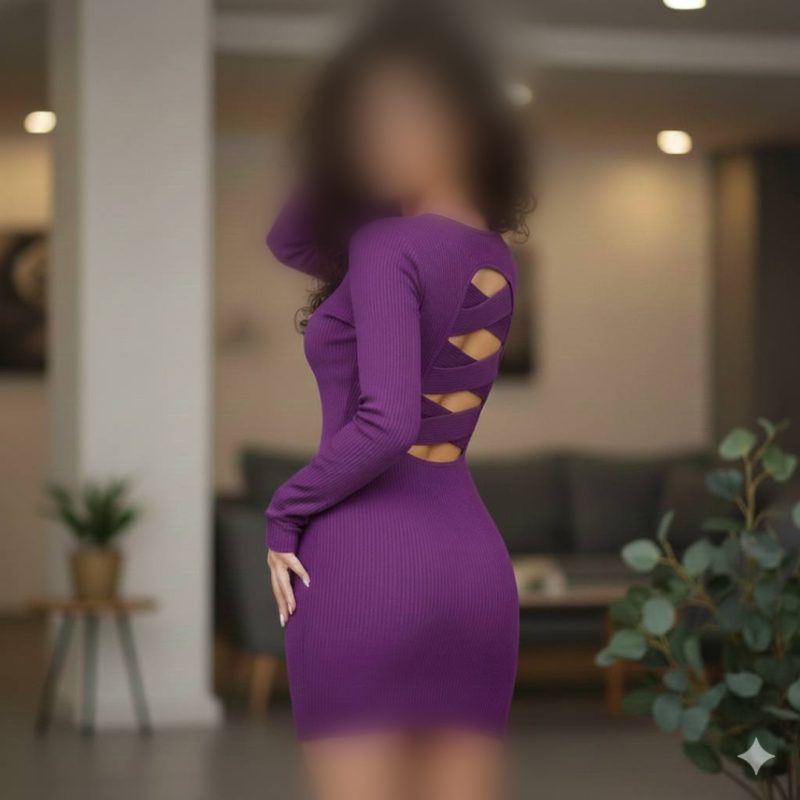 ️️سارافون بلند فینگر دار پشت ضربدری عمده (پک 6 عددی)️