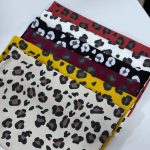 ️کراپ بند کفشی پلنگی عمده (پک 6 عددی)️