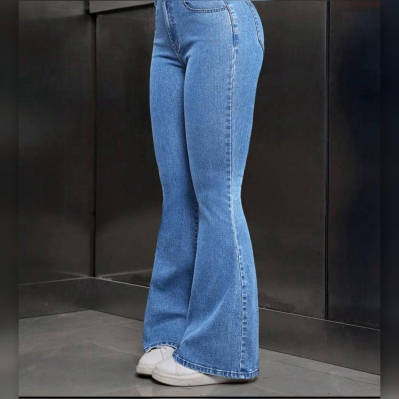 شلوار بوت‌کات سایز بزرگ عمده (پک 6 عددی)️