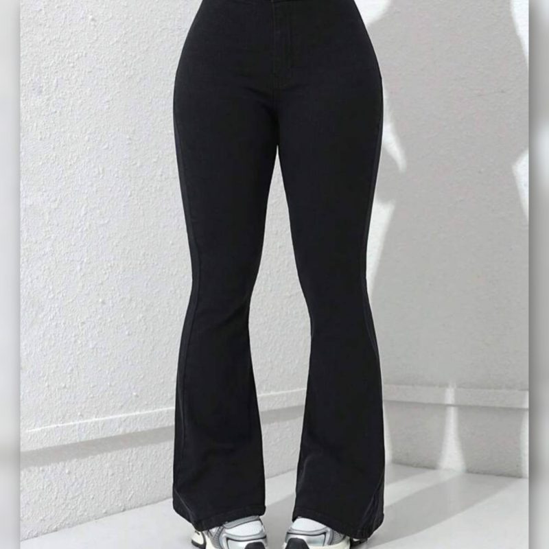 شلوار بوت‌کات سایز بزرگ عمده (پک 6 عددی)️