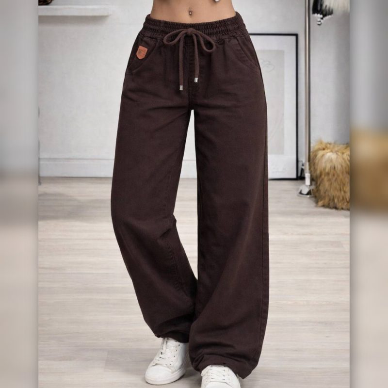 ️شلوار فول بگ سایز بزرگ عمده (پک 5 عددی)️