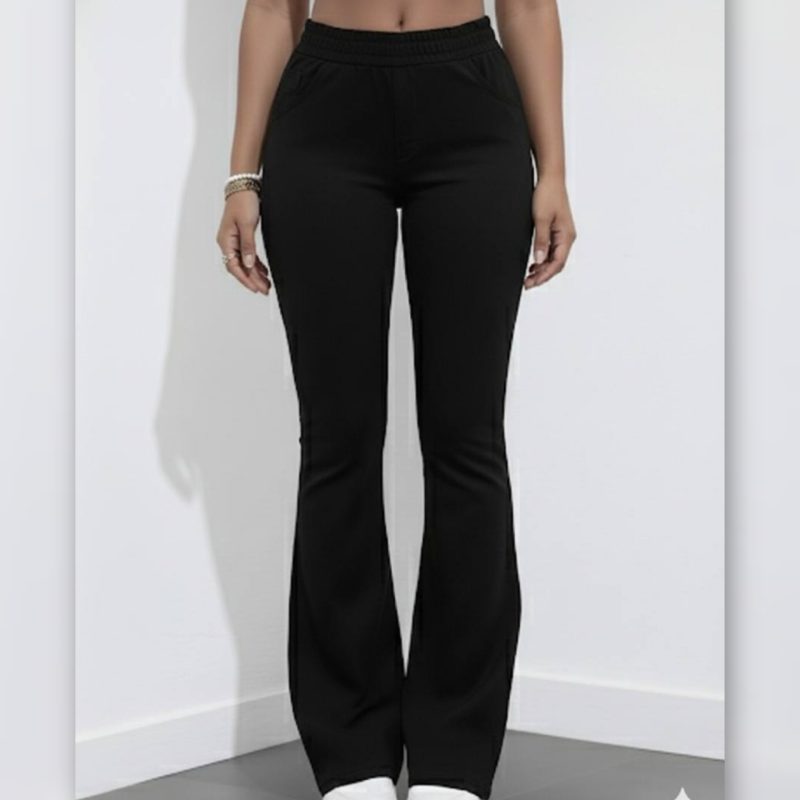 شلوار بوت‌کات سایز بزرگ عمده (پک 6 عددی)️