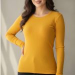 بلوز بیسیک یقه گرد فینگر عمده (پک 6 عددی)