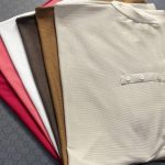 تیشرت جلو ۳دکمه قواره بزرگ عمده (پک 6 عددی)