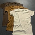 تیشرت جلو ۳دکمه قواره بزرگ عمده (پک 6 عددی)