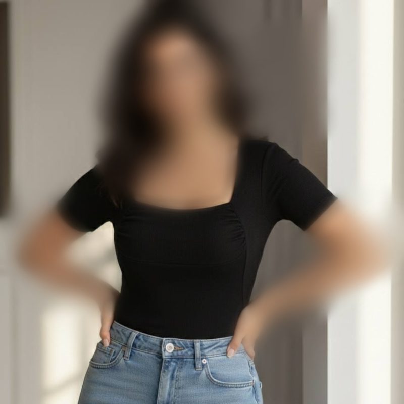 ️ بادی یقه خشتی جلو پیش چین عمده (پک 6 عددی)️