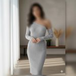️ماکسی یکطرف لختی استین جدا عمده (پک 6 عددی)️