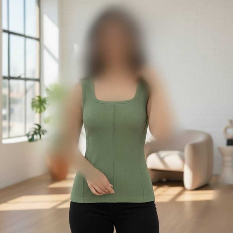 تاپ یقه خشتی پیش ساسون عمده (پک 6 عددی)️