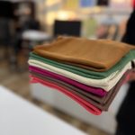 تاپ یقه خشتی نوار پهن (پک 6 عددی)