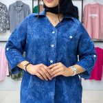 شومیز باکسی استین پاگون عمده (پک 4 عددی)