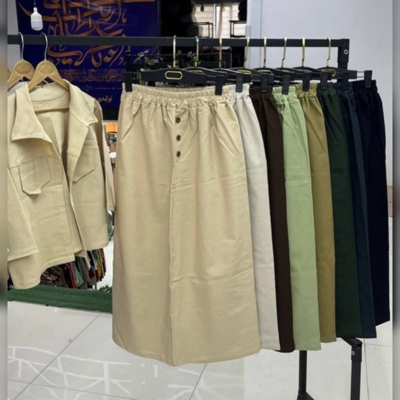 ست کت و دامن آرمیس عمده (پک 4 عددی)