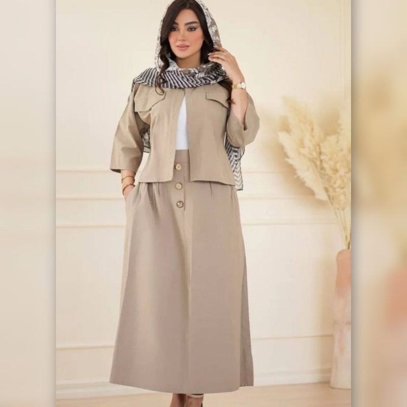 ست کت و دامن آرمیس عمده (پک 4 عددی)