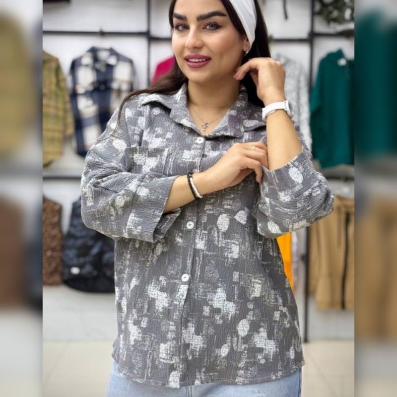 مانتو باکسی آستین ۳ربع عمده ارمیتا (پک 4 عددی)