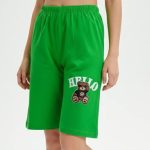 شلوارک  کمر کش چاپ خرس عمده (پک 6 عددی)