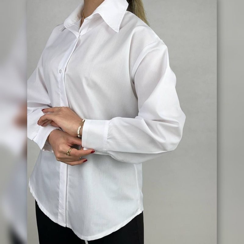 شومیز پیراهنی ساده عمده (پک 4 عددی)