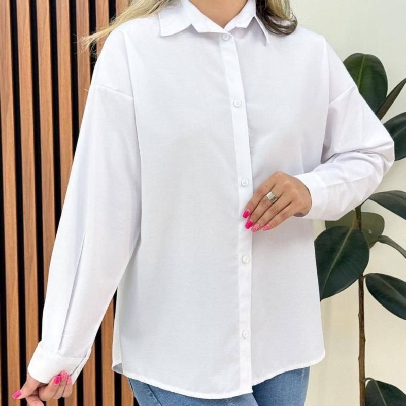 شومیز پیراهنی ساده عمده (پک 4 عددی)