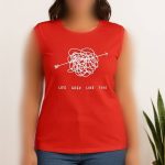 تیشرت آستین سرخود چاپ لایف عمده (پک 6 عددی)