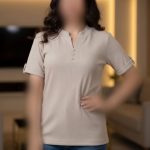 تیشرت 3دکمه ای عمده (پک 6 عددی)