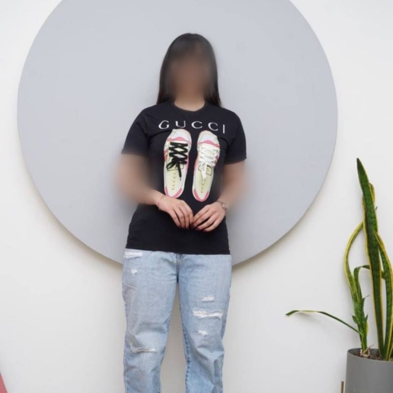 تیشرت بند کفشی عمده (پک 6 عددی)