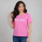 کراپ نیم استین چاپ لاو عمده (پک 4 عددی)