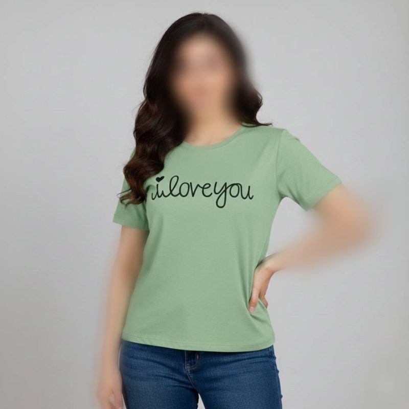 کراپ نیم استین چاپ لاو عمده (پک 4 عددی)