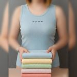 تاپ زنانه بیسیک چاپ پاپیون‌ عمده (پک 6 عددی)