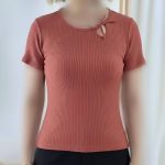 تیشرت نیم‌ استین گره ای عمده (پک 6 عددی)
