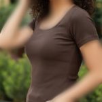 تیشرت بیسیک یقه خشتی عمده (پک 5 عددی)