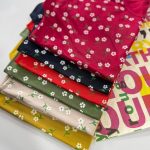 تیشرت استین سرخود بابونه عمده (پک 6 عددی)