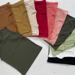تاپ بیسیک یقه گرد عمده (پک 5 عددی)