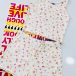 ست کراپ و‌ شورتک zara عمده (پک 6 عددی)