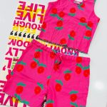 ست کراپ و‌ شورتک zara عمده (پک 6 عددی)